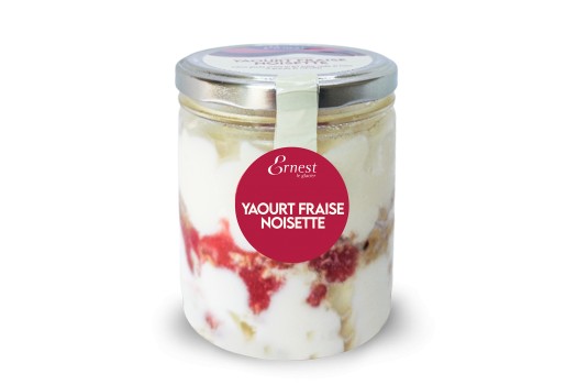 Gourmand Yaourt Fraise Granola 400ml